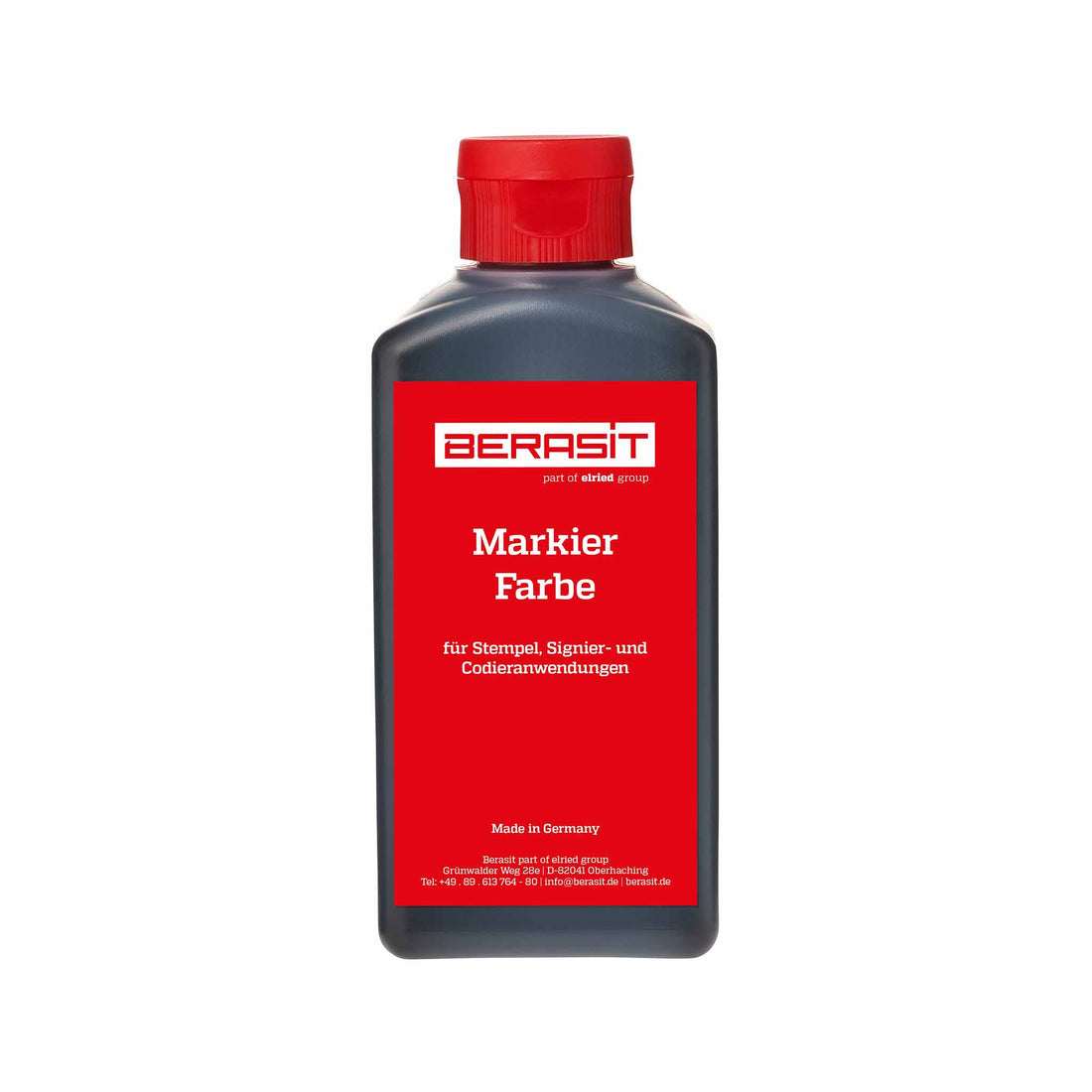 Signierfarbe 2208H schwarz 250ml