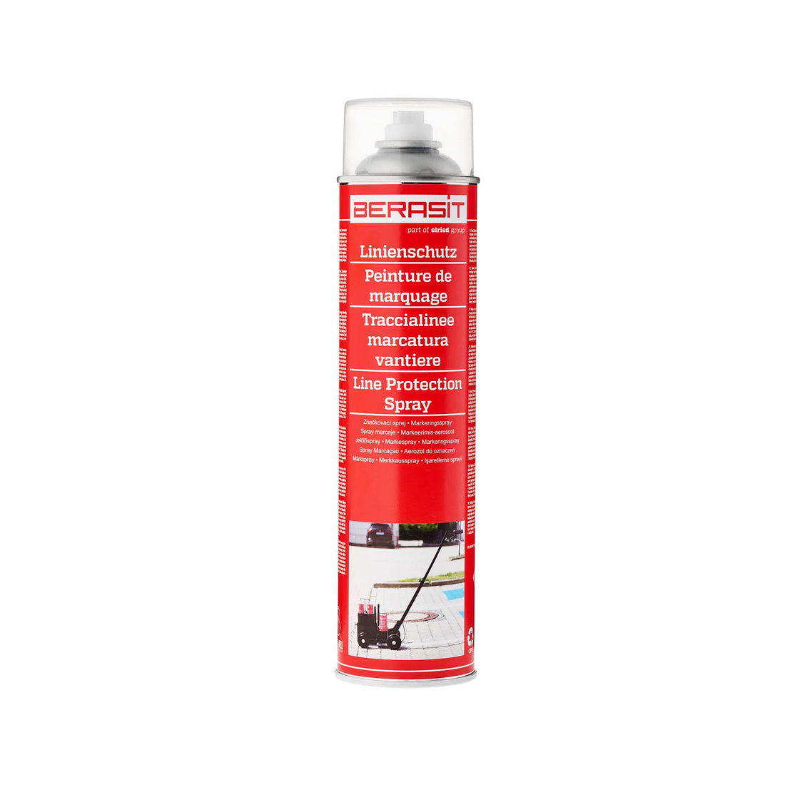 Line protection spray transparent, pack of 12