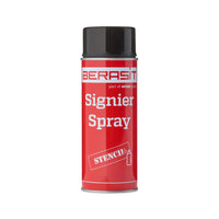 Berasit Signierspray schwarz mit Breitstrahldüse VPE 12 St.