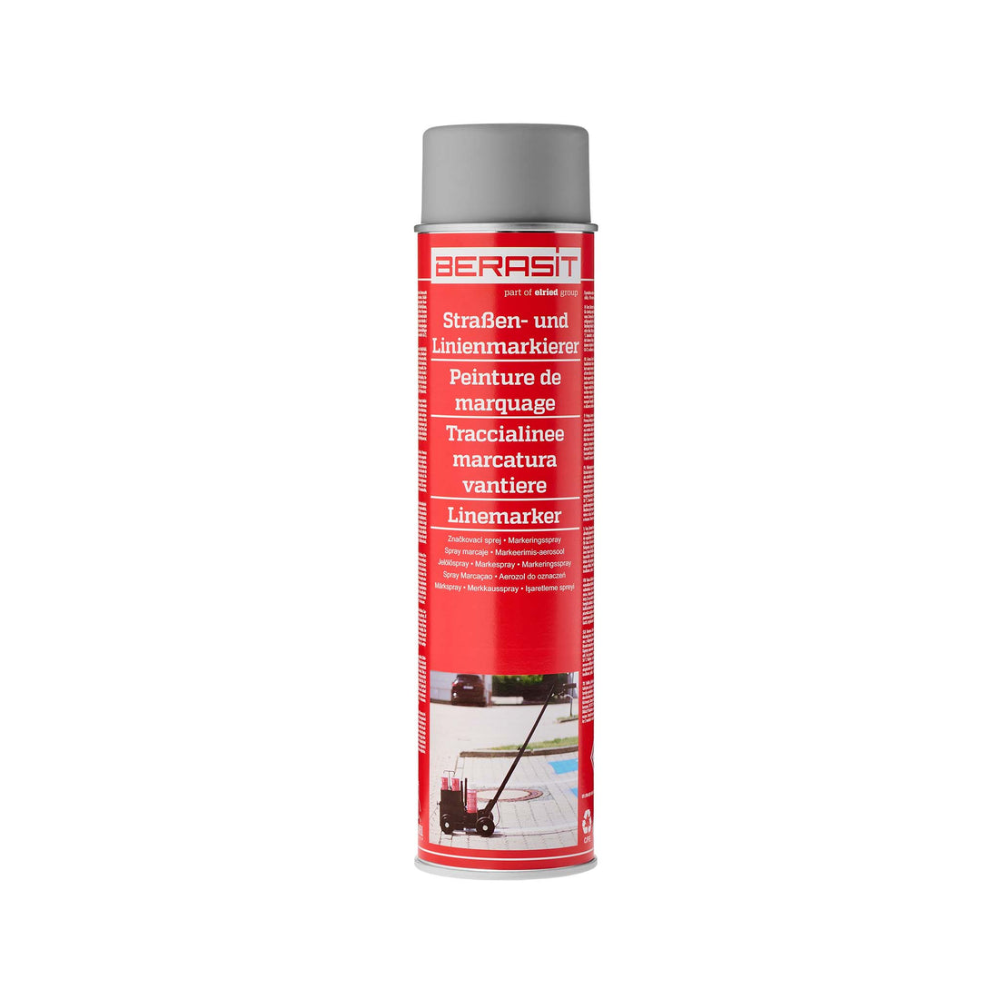 Berasit floor marking spray grey, pack of 12