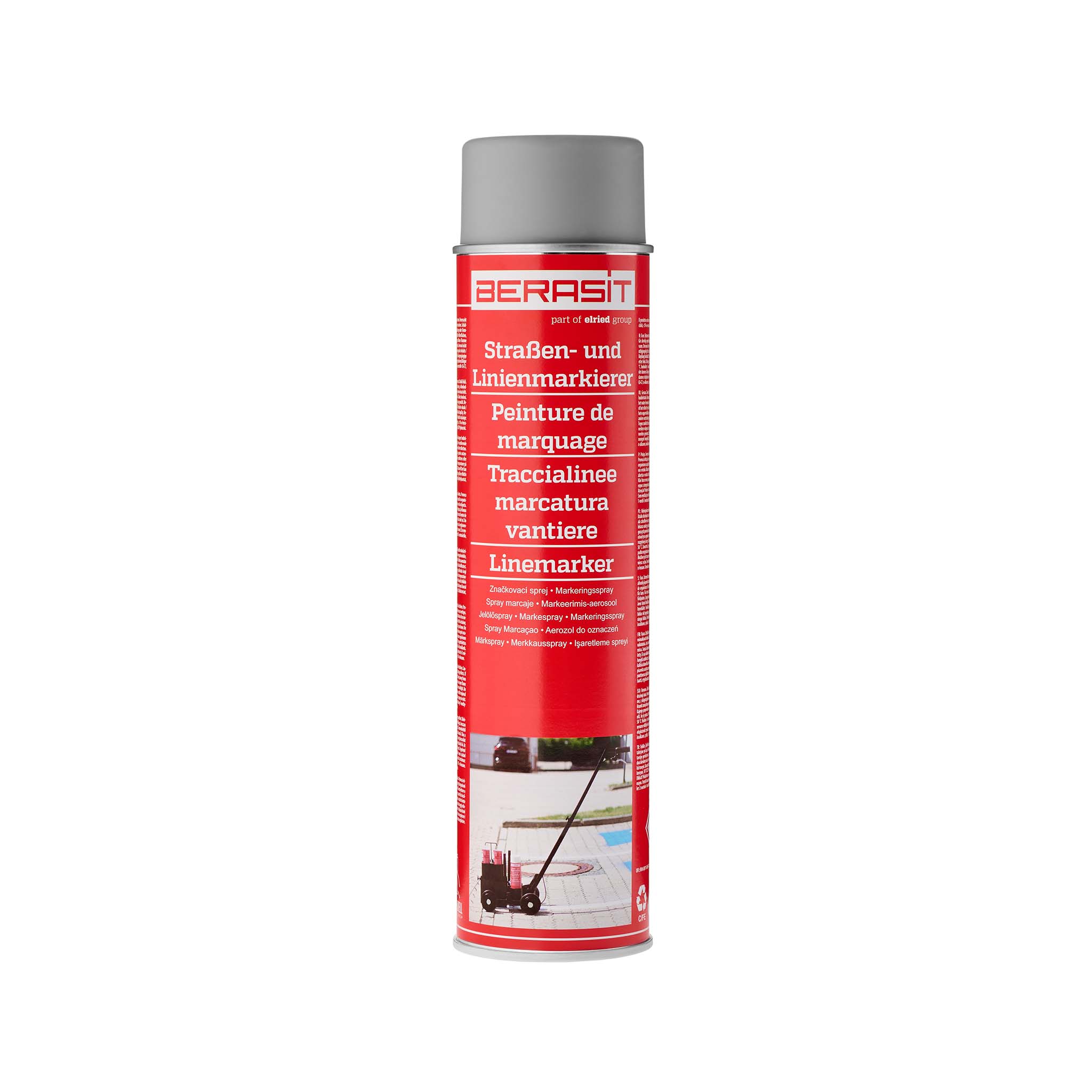Berasit Bodenmarkierspray grau VPE 12 St.