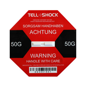 TellShock Label 50G rot VPE 50 St.
